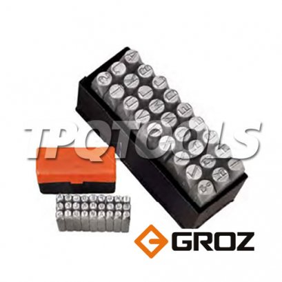 เหล็กตอกตัวหนังสือ A-Z GROZ