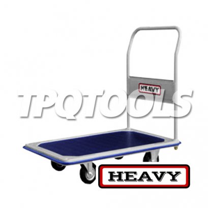 รถเข็นพื้นเหล็ก มือจับพับไม่ได้ PT-11