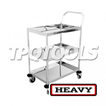 รถเข็นถาดสแตนเลส มือจับด้านเดียว ST-31M, ST-31L