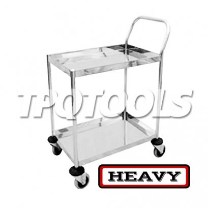 รถเข็นถาดสแตนเลส มือจับด้านเดียว ST-21M, ST-21L