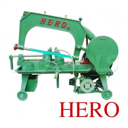 HR-16 เครื่องเลื่อยระบบชัก HERO 16&quot; 1/2HP มีปั๊มน้ำหล่อเย็น