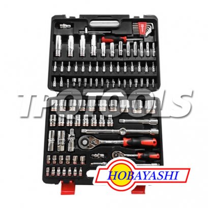 บล็อกชุดพร้อมเครื่องมือ 98 ตัว HTB-94 ( SQ.DR. 1/4-1/2 )