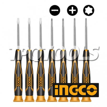 ชุดไขควง 7 ชิ้น INGCO-HKSD0718