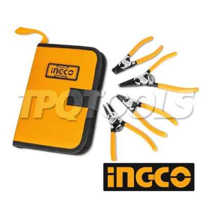 INGCO-HCCPS26180 ชุดคีมหนีบ-ถ่างแหวน ขนาด 7 นิ้ว (180 มม.) INGCO