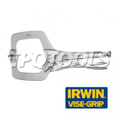 24SP คีมล็อครูปตัวซี มีแผ่นรองหน้าสัมผัส 605 มม. (24&quot;) IRWIN VISEGRIP