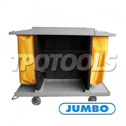 MT-8159 รถเข็นแม่บ้านแบบพลาสติก JUMBO