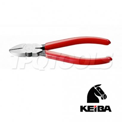 N-206S (ไม่มีรู) คีมปากเฉียง (ไม่มีรู) ด้ามบาง 6 นิ้ว /150 มม. KEIBA