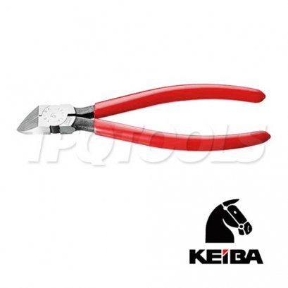 PL-757 คีมตัดพลาสติกด้ามบางชนิดตัดเรียบ 7 นิ้ว /175 มม. KEIBA