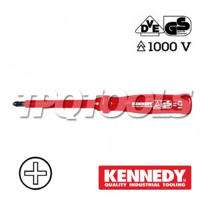 ไขควงปากแฉก ด้ามหุ้มฉนวนไฟฟ้า VDE1000V