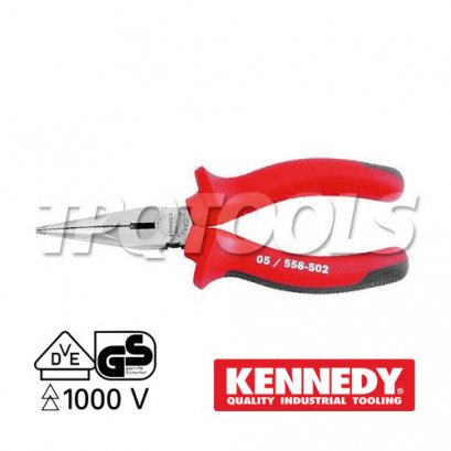 คีมปากแหลม Pro-Torq Insulated Snipe Nose Pliers KEN-558-5020K, KEN-558-5040K