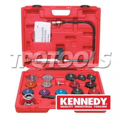 ชุดทดสอบการรั่วซึมขอหม้อน้ำ Cooling System &amp; Radiator Cap Pressure Tester KEN-503-0960K