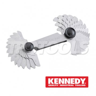 KEN-518-1070K หวีวัดเกลียว 30 ใบชุด KENNEDY SCREW PITCH GAUGE