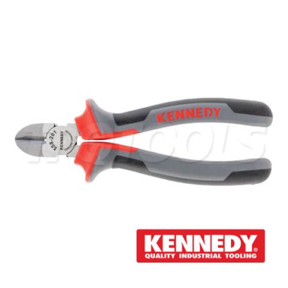 KEN-558-2010K คีมตัดปากเฉียงด้ามหนา ขนาด 6 นิ้ว / 165 มม. KENNEDY (เคนเนดี้)