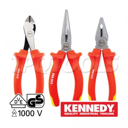 ชุดคีมหุ้มฉนวนไฟฟ้า 3 ตัวชุด VDE1000V KEN-558-6980K