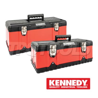 KENNEDY KEN-593-1400K ชุดกล่องเครื่องมือคุณภาพจาก KENNEDY เคนเนดี้ 2 ใบ/ชุด ขนาด 23 นิ้ว และ 19 นิ้ว &ldquo;ชุดสุดคุ้ม&rdquo;