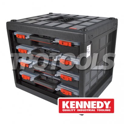 กล่องเครื่องมือ ชนิดมีลิ้นชัก Service Case Organiser KEN-593-2380K