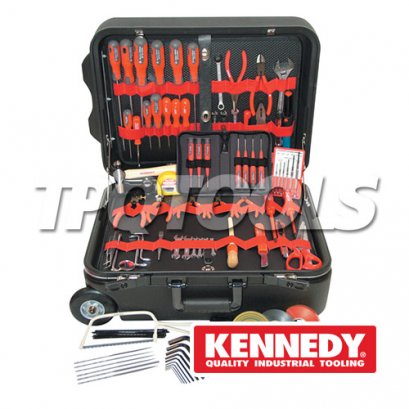 ชุดกระเป๋าเครื่องมือช่าง 102 ชิ้น 102 Piece Service Engineer's Tool Kit KEN-595-3020K