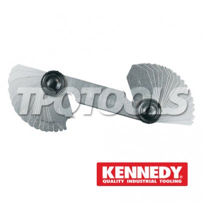 KEN-518-0920K เกจวัดรัศมี 30 ใบชุด KENNEDY RADIUS GAUGE