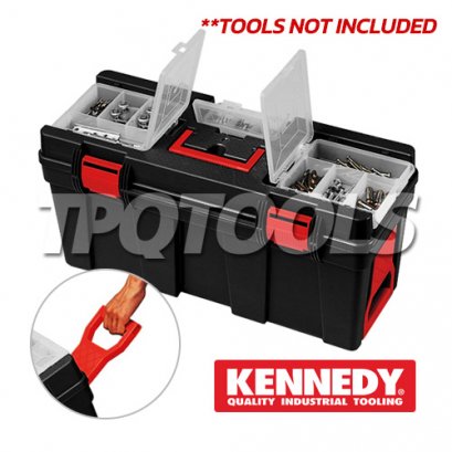 กล่องเครื่องมือพลาสติก Tool Boz with Tote &amp; Wheels KEN-593-2340K