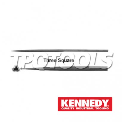 ตะไบช่างทอง 14cm (5.1/2&quot;) THREE SQUARE CUT 2 NEEDLE FILE