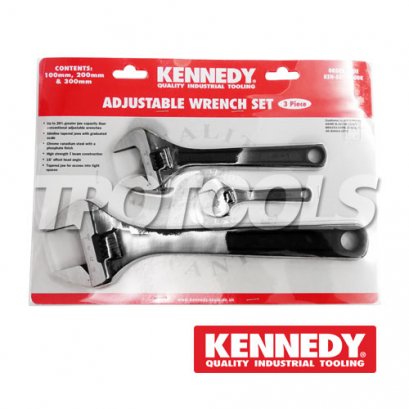 ชุดประแจเลื่อน Phosphate Finish KEN-501-0600K