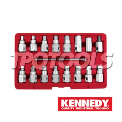 ชุดลูกบล็อก Oil Drain Plug Key Set KEN-503-1720K