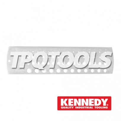KEN-518-1100K เกจวัดดอกสว่าน (ดอกสว่าน No.1-60) (11/16 - 1/2 in.) KENNEDY No.1-60 IMPERIAL DRILL GAUGE