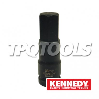 ลูกบล็อกลมยาว Impact Hexagon Bit Drivers 1/2 sq. dr.