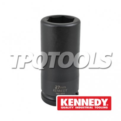 ลูกบล็อกลมยาว 3/4 Drive Metric, Deep Length, 6-Point