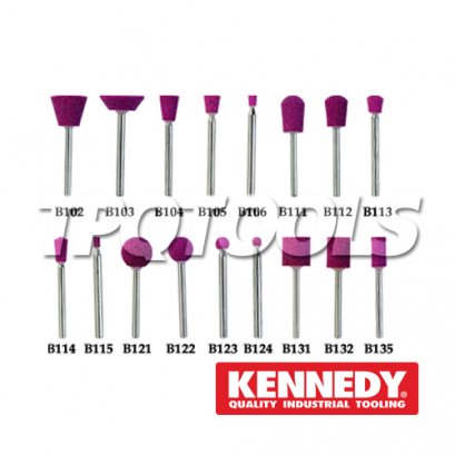 Mounted Point B Shape 3 mm (B102-B135)หินเจียรแกน