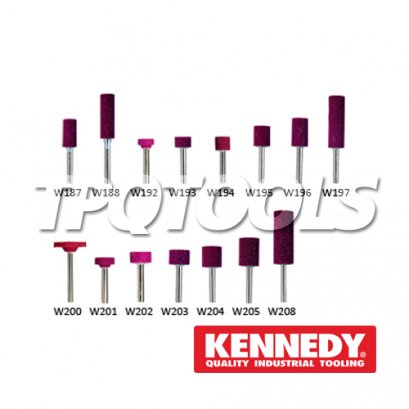 Mounted Point W Shape 6mm (W187-W208)หินเจียรอมยิ้