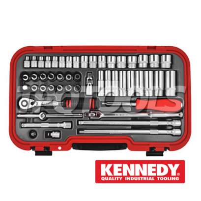 KEN-582-6180K บล็อกชุด 50 ตัว SQ.DR.3/8&quot;