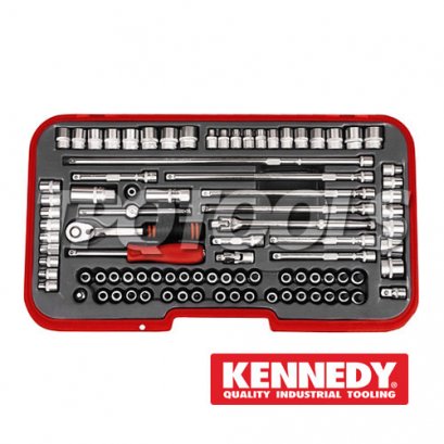 KEN-582-6185K บล็อกชุด 90 ตัว SQ.DR.3/8&quot;