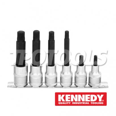 ชุดลูกบล็อก M6-M14 SPLINE SCREWDRIVER BIT SET 6PC