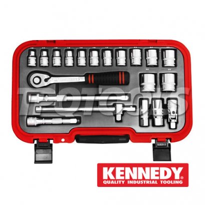 KEN-582-7983K บล็อกชุด 20 ตัวชุด SQ.DR.1/2&quot;