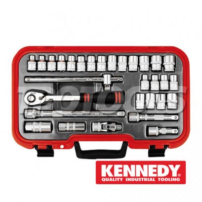 KEN-582-7987K บล็อกชุด 30 ตัวชุด SQ.DR.1/2&quot;