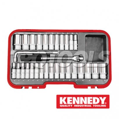 KEN-582-7997K บล็อกชุด 30 ตัวชุด SQ.DR.1/2&quot;