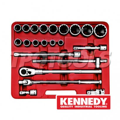 KEN-582-8720K บล็อกชุด 22 ตัวชุด SQ.DR.3/4&quot;