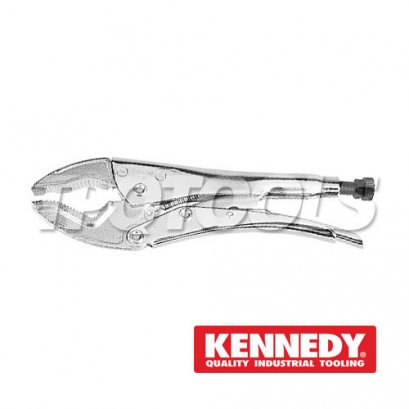 คีมล็อคปากโค้ง Multi Purpose Grip Wrench KEN-558-8040K