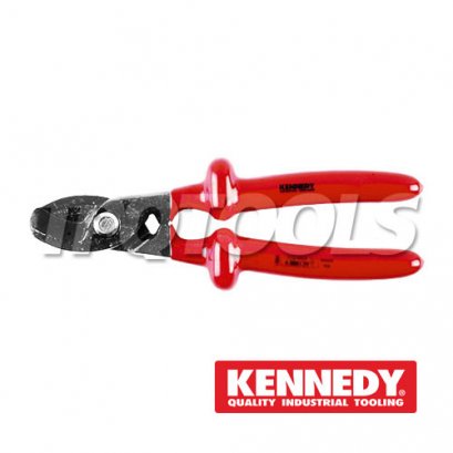 คีมตัดสายไฟหุ้มฉนวน INSULATED CABLE CROPPER KEN-534-4960K