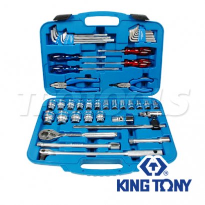 4047MR ชุดเครื่องมือช่าง 47 ตัวชุด (ลูกบล็อก 12 เหลี่ยม) พร้อมเครื่องมือ