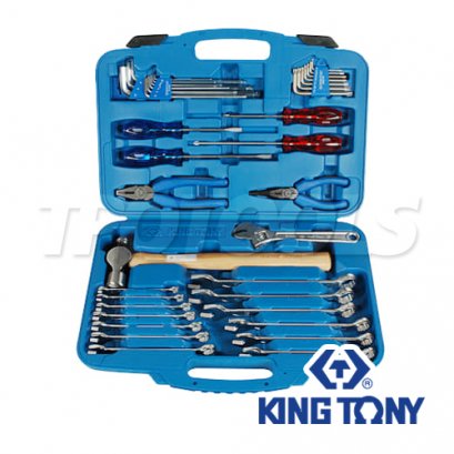 90337MR ชุดเครื่องมือช่าง 37 ตัวชุด (ประแจ คีม ไขควง ประแจ ค้อน)