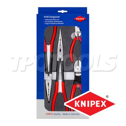 KNIPEX 002001V16 ชุดคีมช่าง 4 ตัว KNIPEX คะนิเพค คีมช่างมืออาชีพอันดับ 1 MADE IN GERMANY