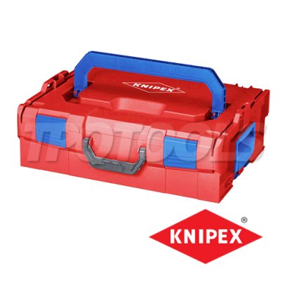 KNIPEX 002119LBLE กล่องเครื่องมือพลาสติก ABS ทนแรงกระแทกได้ดี รับน้ำหนักได้สูงสุด 25 กก. KNIPEX L-BOXX KNIPEX คะนิเพค คีมช่างมืออาชีพอันดับ 1 MADE IN GERMANY