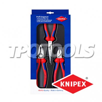 KNIPEX 002011 คีมช่างชุด 3 ตัวชุด Assembly Set KNIPEX คะนิเพค คีมช่างมืออาชีพอันดับ 1 MADE IN GERMANY