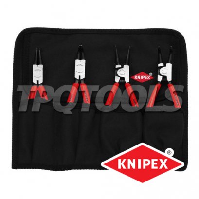 KNIPEX 001956 (44,46) ชุดคีมถ่างแหวน-หุบแหวน 4 ตัวชุด พร้อมซอง KNIPEX คะนิเพค คีมช่างมืออาชีพอันดับ 1 MADE IN GERMANY