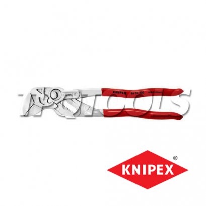 KNIPEX 8603250 คีมประแจขันน็อตในตัวเดียว / คีมคอเลื่อน 10 นิ้ว โครวานาเดียม ด้ามพลาสติก KNIPEX คะนิเพค คีมช่างมืออาชีพอันดับ 1 MADE IN GERMANY