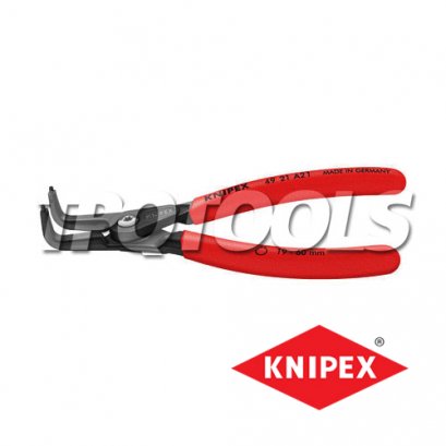 KNIPEX 4821J41 คีมหุบแหวนชนิดงอ รุ่นงานหนัก 305 มม. (ขนาด 85 - 140 Ø มม.)