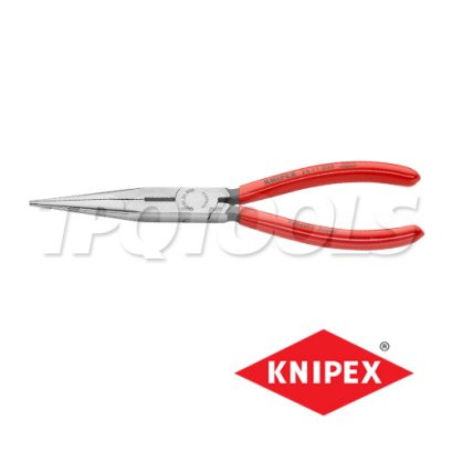 KNIPEX 2611200 คีมปากแหลมแบน ขนาด 8 นิ้ว ด้ามพลาสติกกันลื่น KNIPEX คะนิเพค คีมช่างมืออาชีพอันดับ 1 MADE IN GERMANY