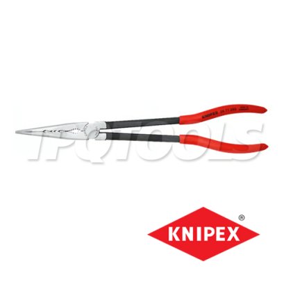 KNIPEX 2871280 คีมปากแหลมคอยาว สำหรับงานจับ/งานติดตั้ง ความยาวทั้งตัว 280 มม. KNIPEX คะนิเพค คีมช่างมืออาชีพอันดับ 1 MADE IN GERMANY